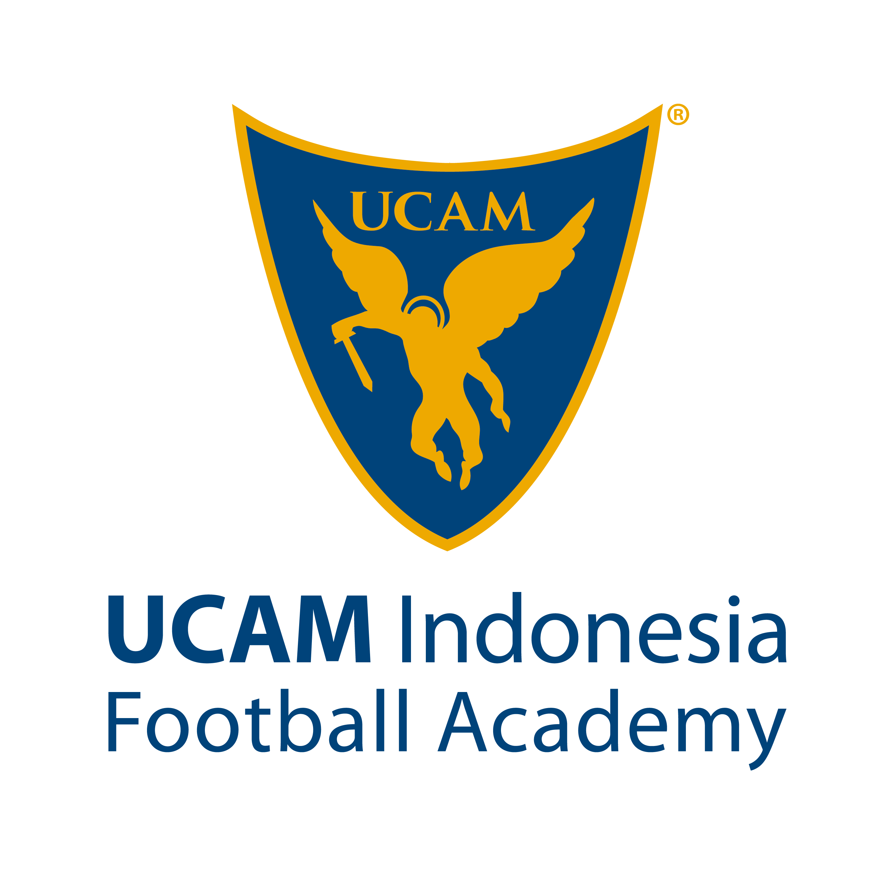 UCAM Indonesia Football Academy Logo - transparent - Color Portrait